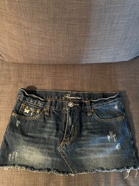 Vintage y2k rumors mini skirt